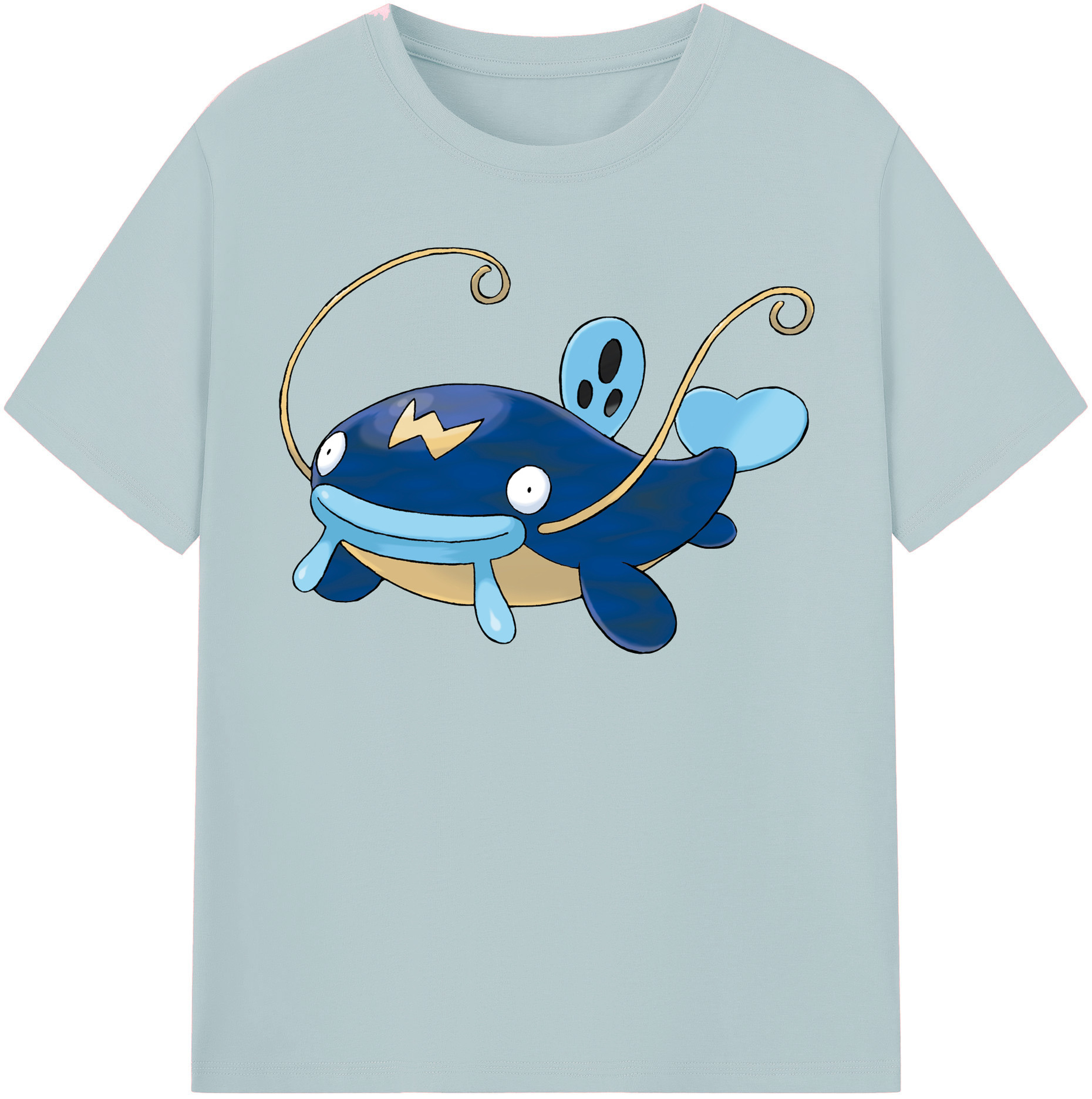 （画像用） ポケットモンスター Pokémon 綿100％半袖Tシャツ（フロントプリント）